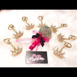 Swarovski Crown Bag Charms